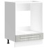 Mueble de horno Kalmar gris sonoma madera