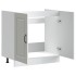 Mueble bajo para fregadero Kalmar blanco 80x46x81,5