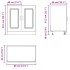 Mueble bajo para fregadero Kalmar blanco 80x46x81,5