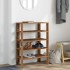 Mueble zapatero madera contrachapada madera vieja 61x32x87,5