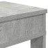 Mueble zapatero madera contrachapada gris hormigón 80x30x98
