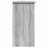 Escritorio con estantes contrachapada gris sonoma 84x40x78