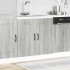 Mueble bajo para fregadero Kalmar gris sonoma 80x46x81,5