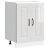 Mueble bajo para fregadero Kalmar blanco brillo 60x46x81,5