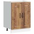 Mueble bajo para fregadero Kalmar madera vieja 60x46x81,5