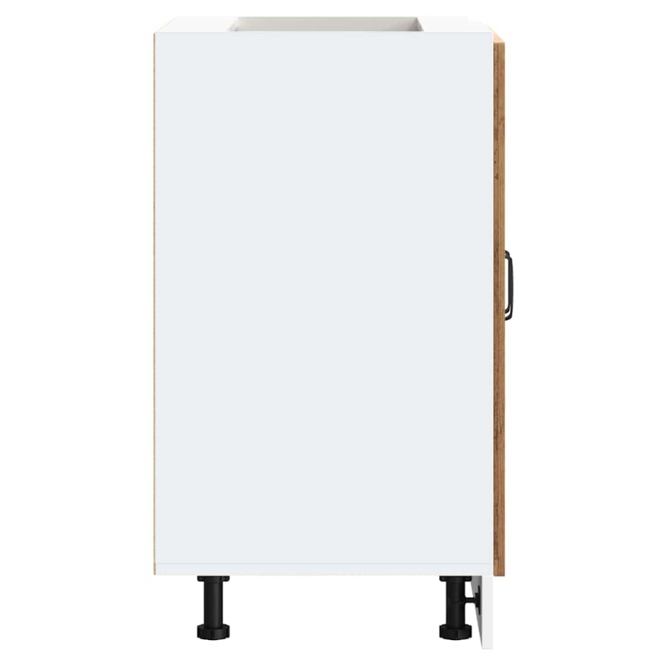 Mueble bajo para fregadero Kalmar madera vieja 60x46x81,5