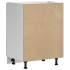Mueble bajo para fregadero Kalmar madera vieja 60x46x81,5