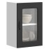 Armario pared cocina puerta de cristal Kalmar
