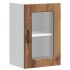 Armario pared cocina puerta de cristal Kalmar madera