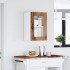 Armario pared cocina puerta de cristal Kalmar madera