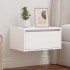 Mesita de noche de pared con luces LED