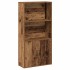 Estantería madera de ingeniería color envejecido 60x24x120