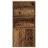 Estantería madera de ingeniería color envejecido 60x24x120