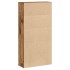 Estantería madera de ingeniería color envejecido 60x24x120