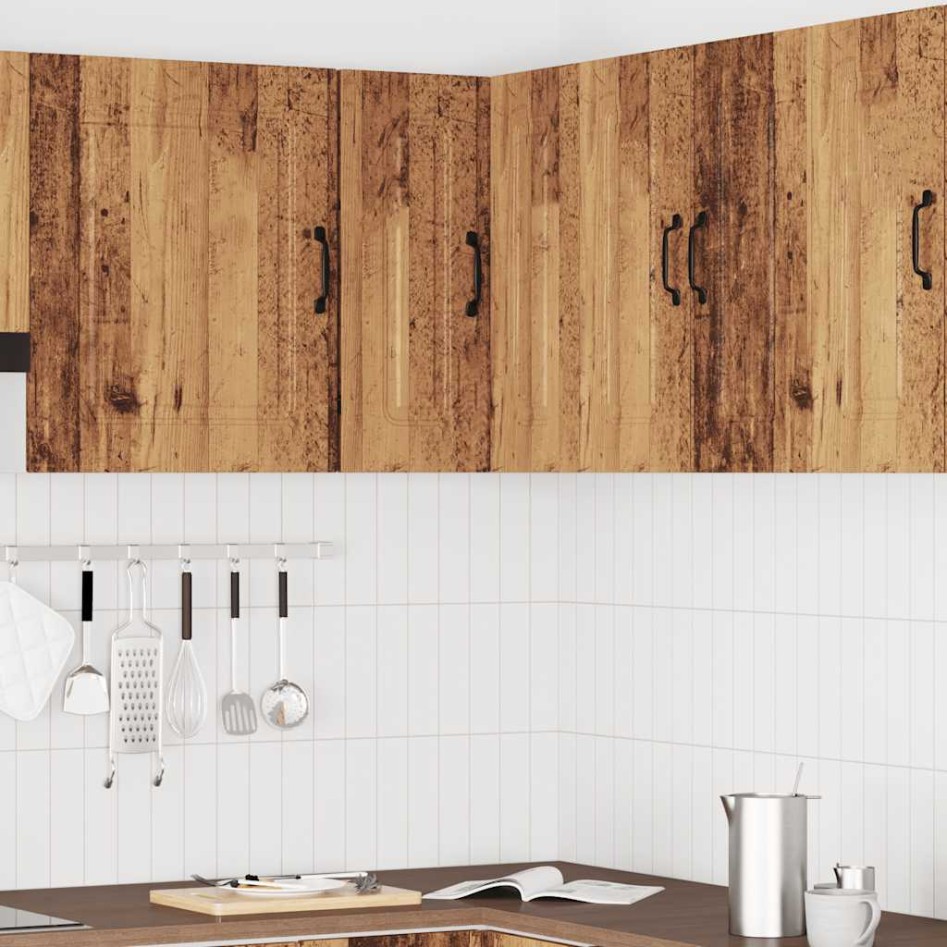 Armario cocina esquina de pared Kalmar madera
