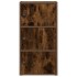 Estantería madera de ingeniería roble ahumado 40x24x77