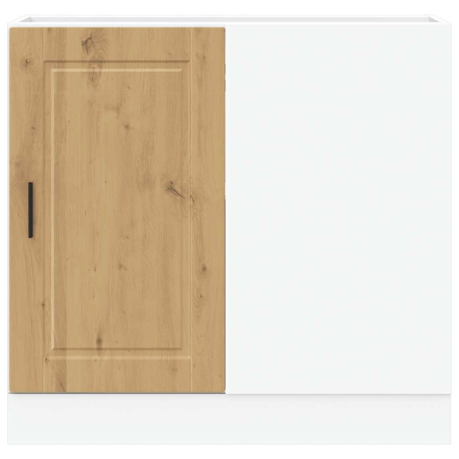 Mueble bajo de cocina porto roble artesano madera