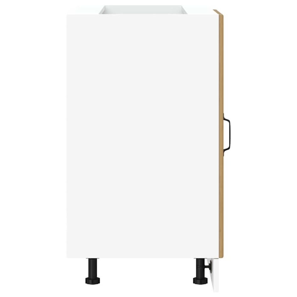 Mueble bajo de cocina porto roble artesano madera