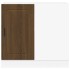 Mueble bajo de cocina porto roble marrón madera