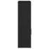 Librería de madera contrachapada roble negro 60x24x85