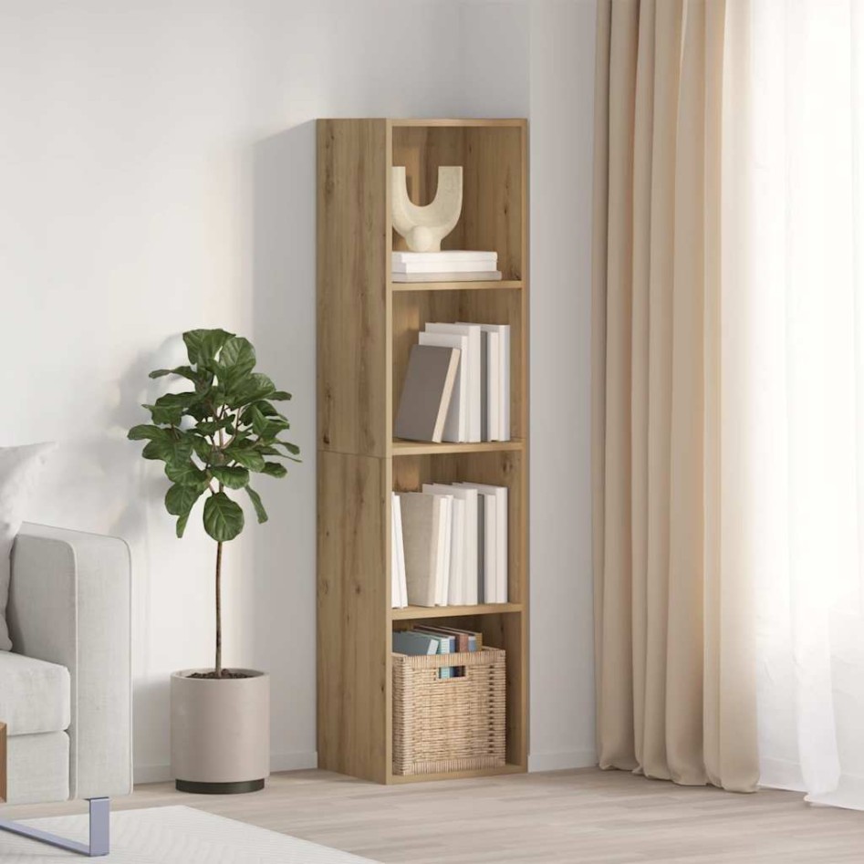 Mueble de TV/Librería roble artesanal