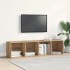Mueble de TV/Librería roble artesanal