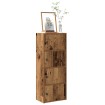 Estantería madera de ingeniería color envejecido 40x24x102 cm