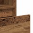 Estantería madera contrachapada madera vieja 36x30x171