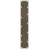 Patas de mesa centro forma U 2uds acero natural 50x(100-101)