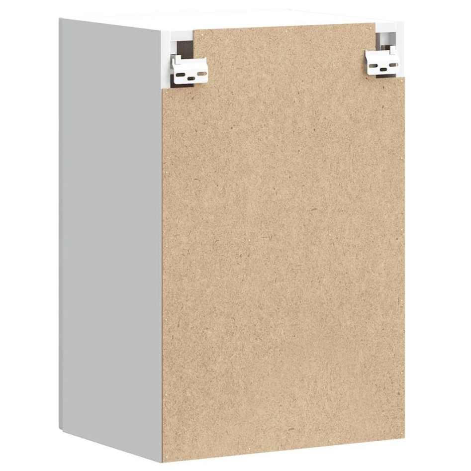 Armario de pared de cocina Kalmar blanca de alto