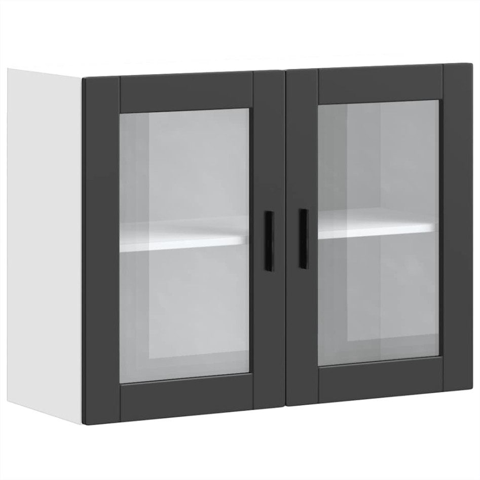 Armario de pared para cocina con puerta de cristal Porto