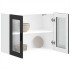 Armario de pared para cocina con puerta de cristal Porto