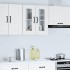 Armario pared cocina puerta de cristal Kalmar