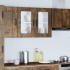 Armario pared cocina puerta de cristal Kalmar roble