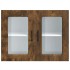 Armario pared cocina puerta de cristal Kalmar roble