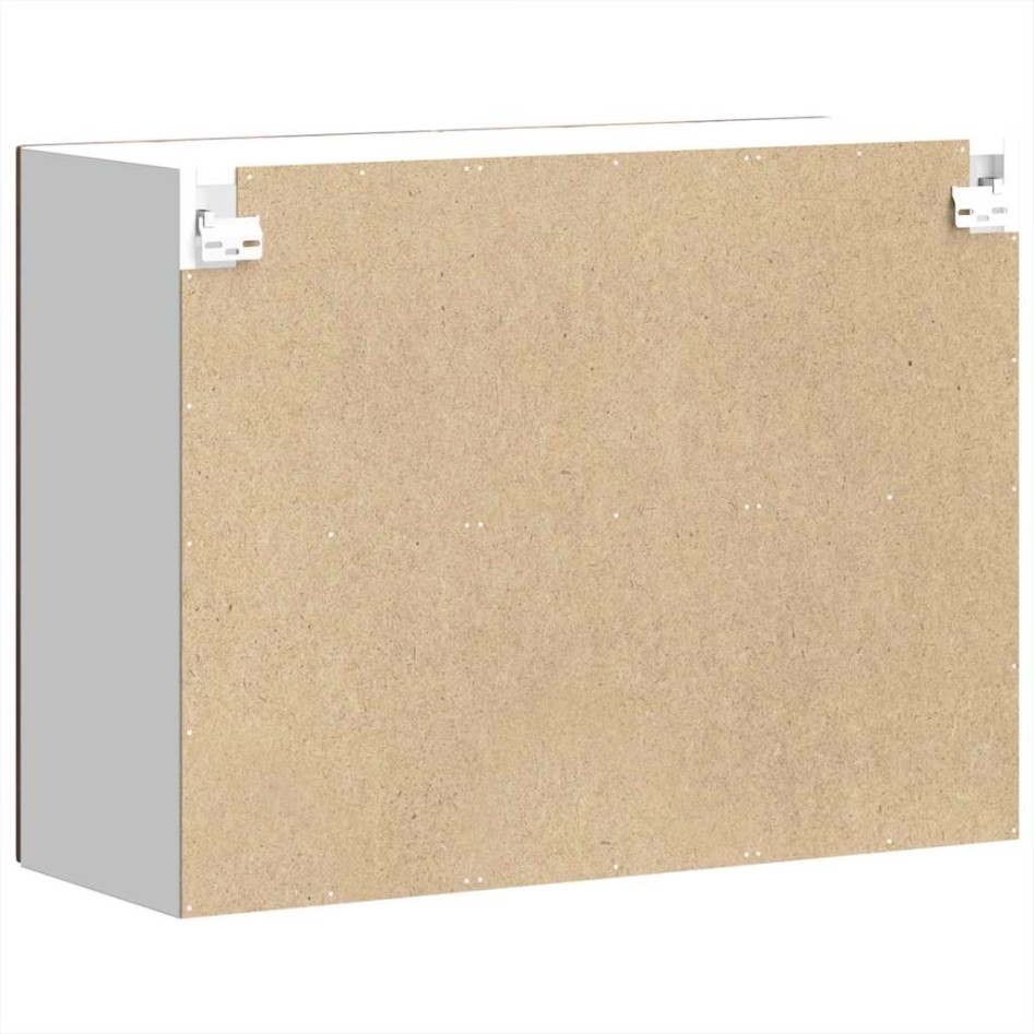 Armario pared cocina puerta de cristal Kalmar roble