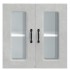 Armario pared cocina puerta de cristal Kalmar gris