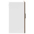 Armario pared cocina puerta de cristal Lucca roble
