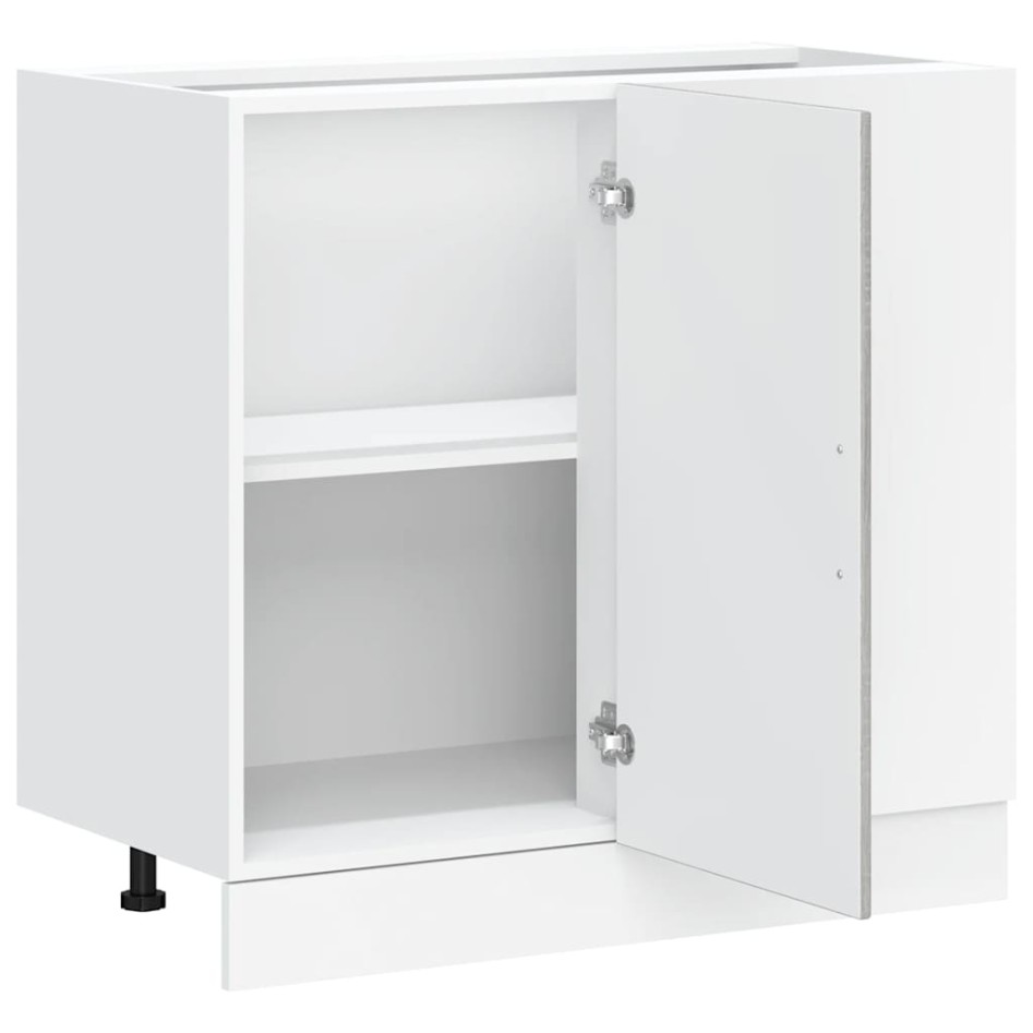 Mueble bajo de cocina Kalmar gris sonoma madera de