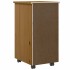 Cajonera con ruedas MOSS madera maciza pino marrón