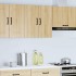 Mueble de pared cocina Kalmar madera contrachapada roble