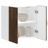 Armario de pared para cocina Kalmar de roble
