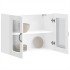 Armario pared cocina puerta de cristal Lucca