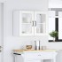 Armario pared cocina puerta de cristal Lucca