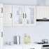 Armario pared cocina puerta de cristal Lucca