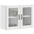 Armario pared cocina puerta de cristal Lucca
