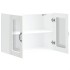 Armario pared cocina puerta de cristal Lucca