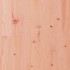 Silla de jardín de madera maciza de pino 60x52,5x72