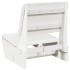 Silla de jardín madera maciza de pino blanco 60x64x70,5