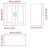 Mueble de pared cocina madera contrachapada Porto roble